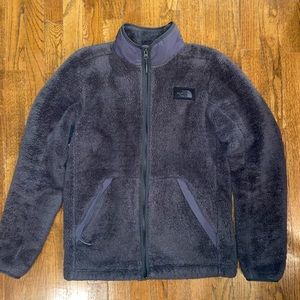 EUC mens north face campshire fleece jacket-small